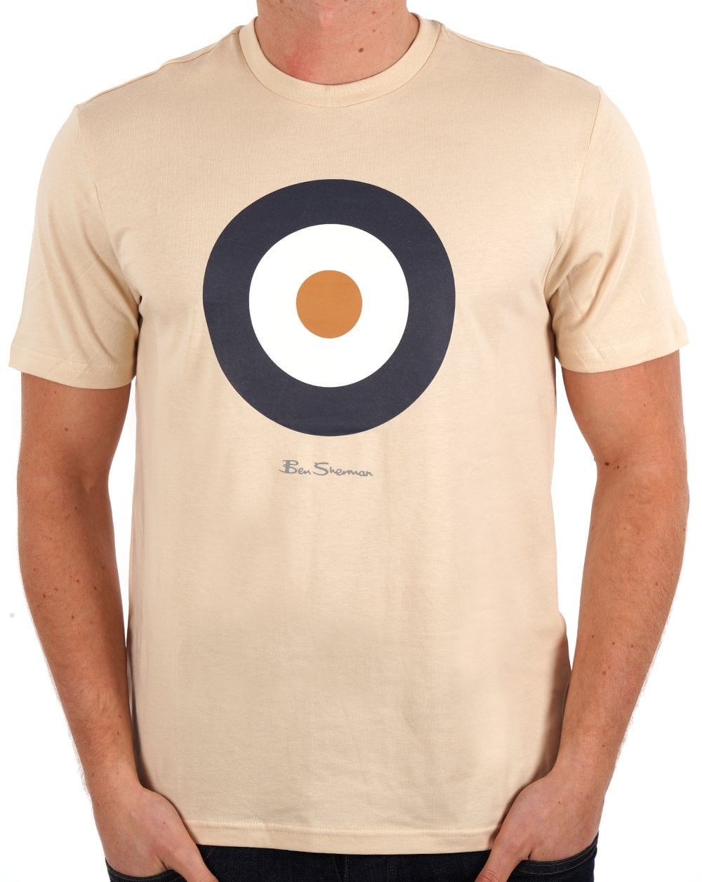 Ben Sherman Signature Target T-shirt Cream