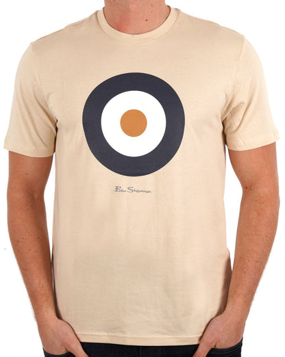 Ben Sherman Signature Target T-shirt Cream