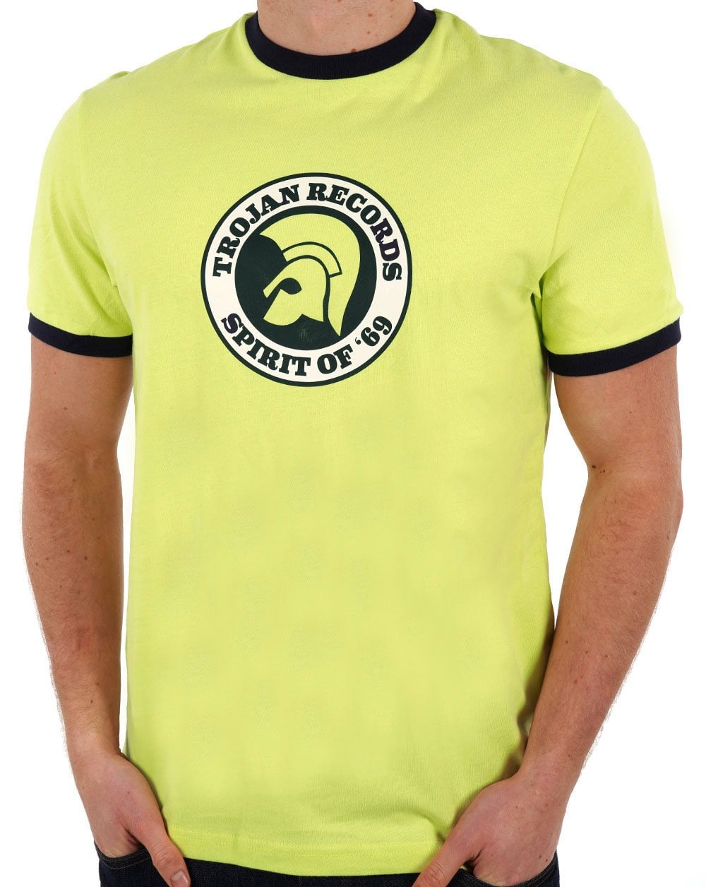 Trojan Spirit Of 69 T-shirt Lime