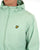 Lyle & Scott Zip Through Hooded Jacket Pastel Green