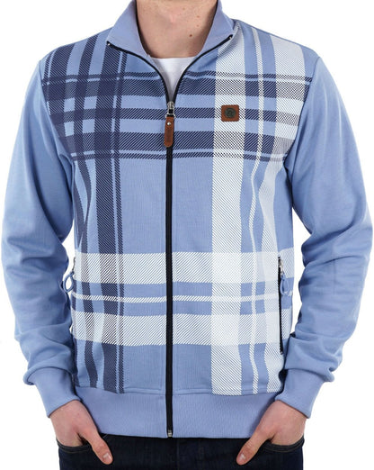 Trojan Check Track Top Sky