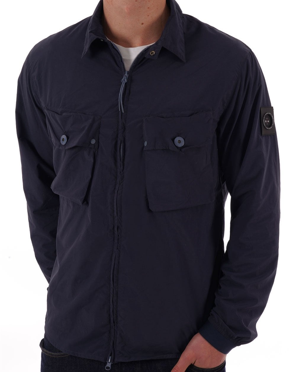 Marshall Artist Tonaro Overshirt Navy