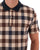 Aquascutum Macro Check Polo Navy