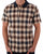 Aquascutum Macro Check Polo Navy