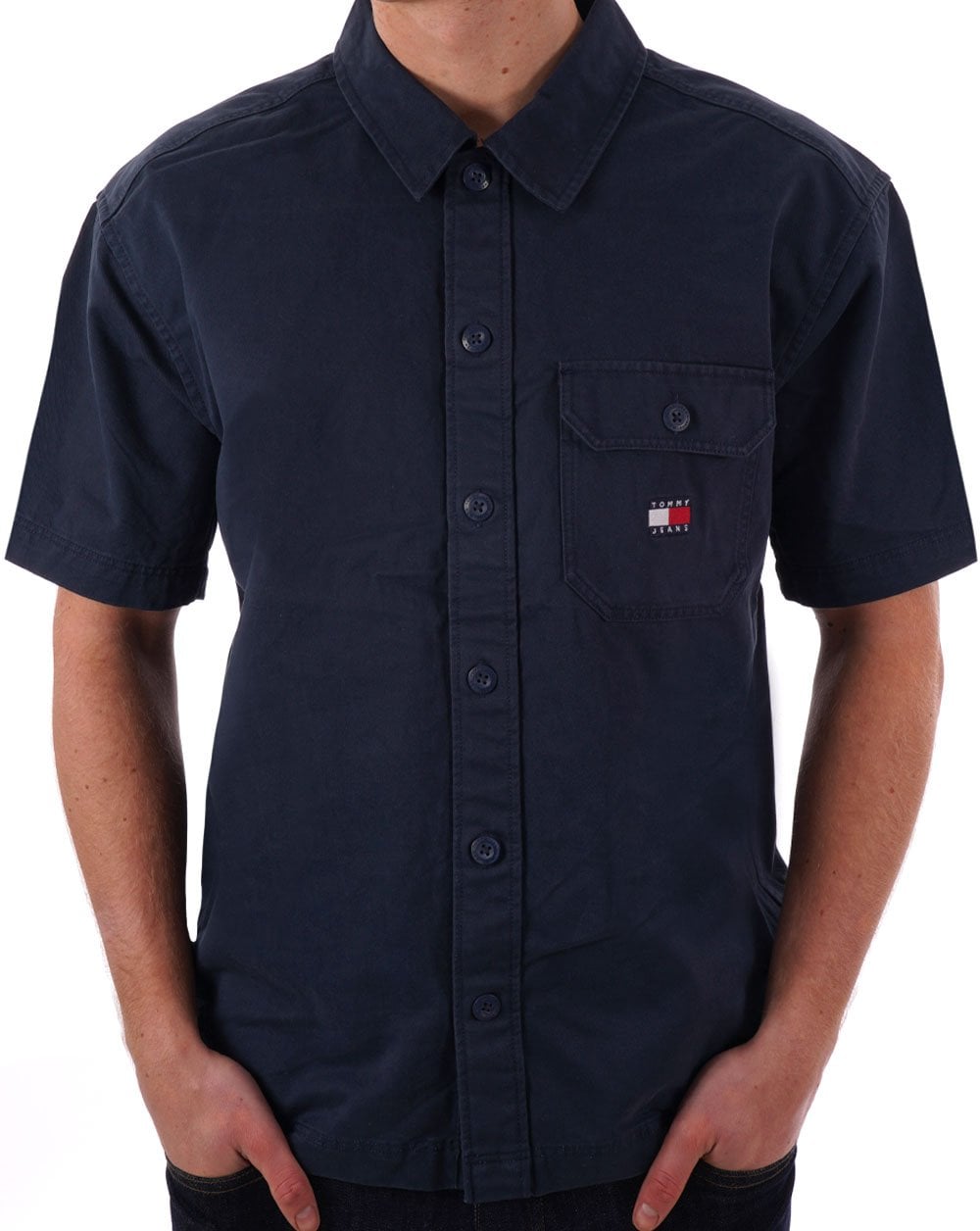 Tommy Jeans Essential SS Shirt Dark Navy