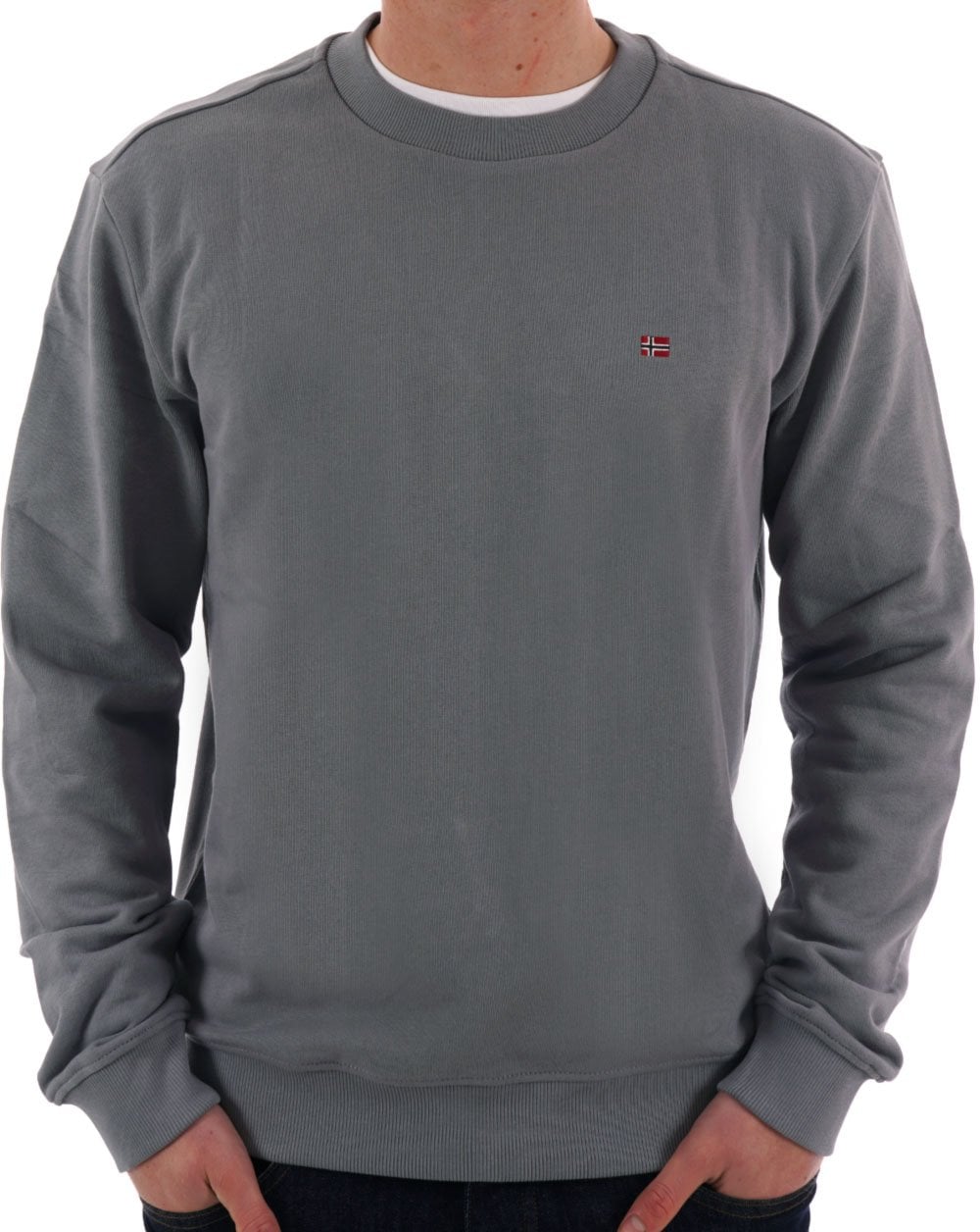 Napapijri Balis Crew Sweatshirt Grey