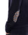 Aquascutum Check Elbow Patch Knit Jumper Navy