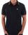 Trojan Twin Tipped Signature Polo Black