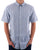 Gant Cotton Linen Stripe SS Shirt Rich Blue