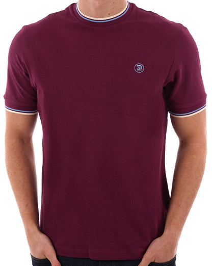 Trojan Twin Tipped Pique T-shirt Port