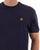 Trojan Twin Tipped Pique T-shirt Navy