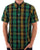Trojan Windowpane Check Shirt Black