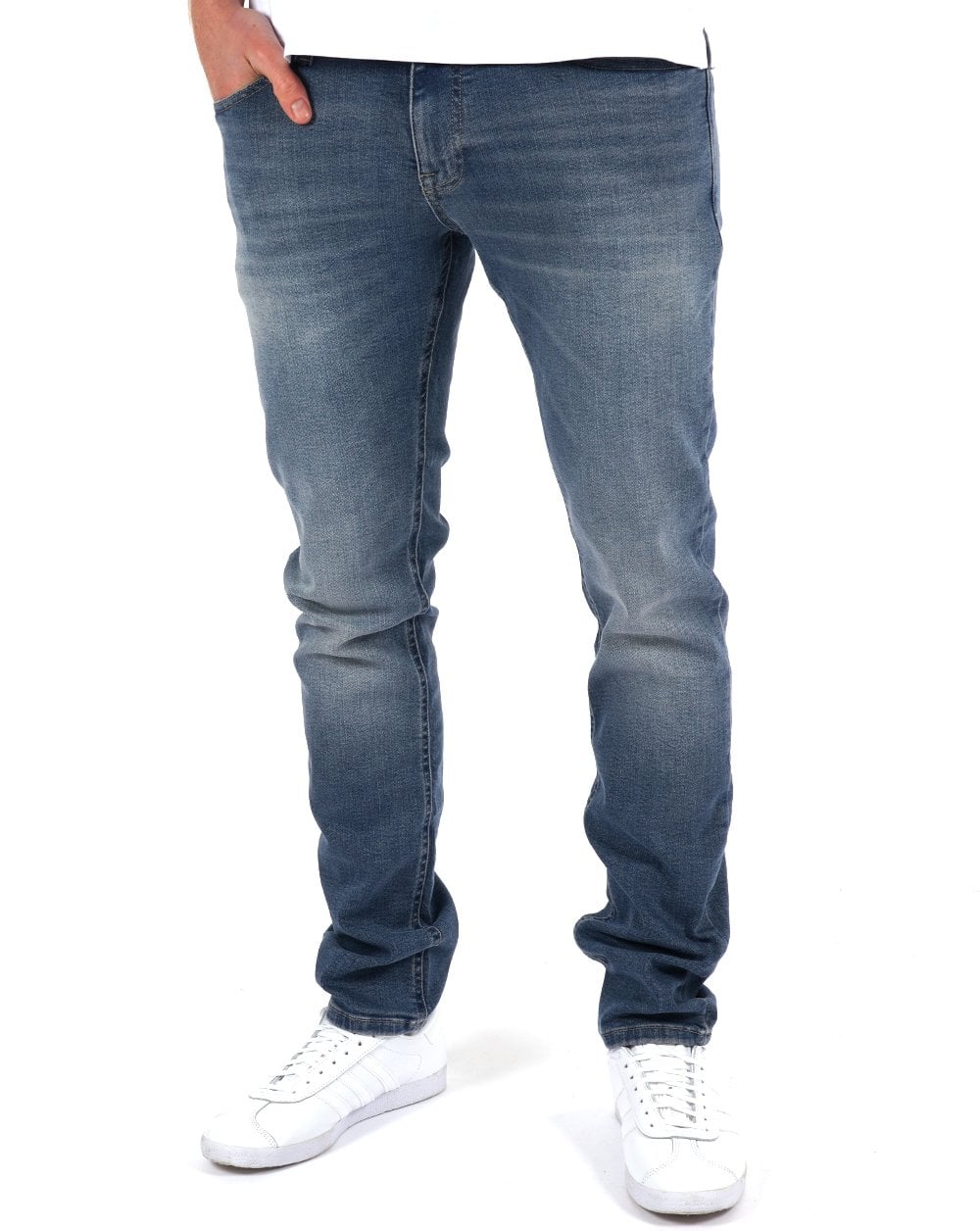 Tommy Jeans Scanton Slim Jeans Light Wash Denim Dark