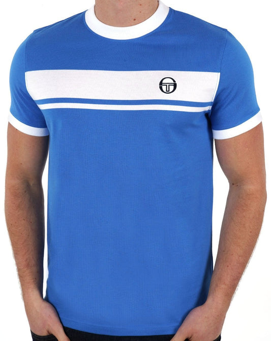 Sergio Tacchini Sergio Tacchini Masters T Shirt Blue/White