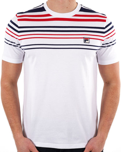 Fila Vintage Geeza T Shirt White