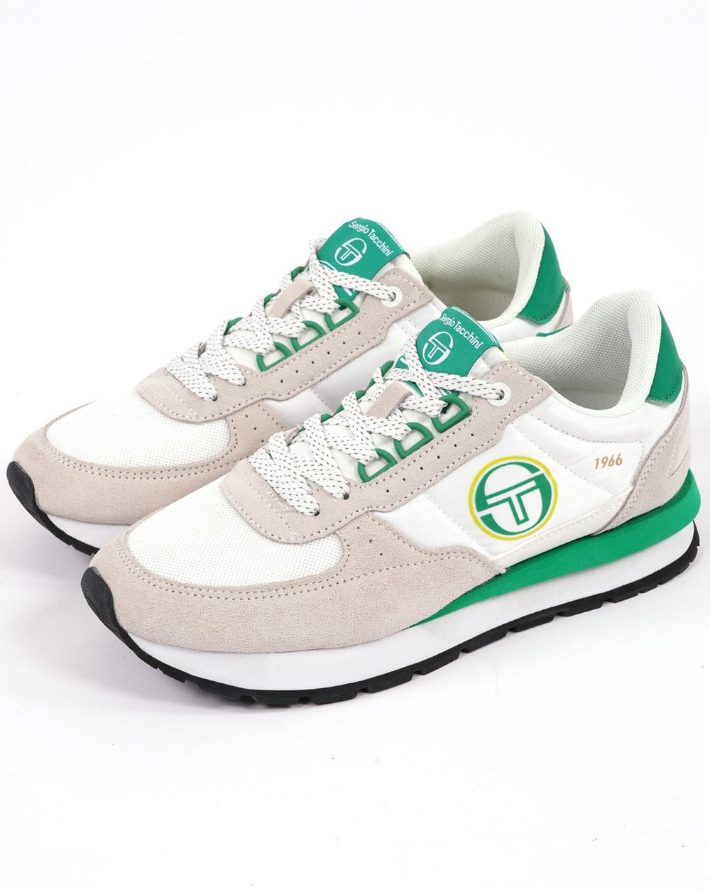 Sergio Tacchini Venezia Trainers White Green