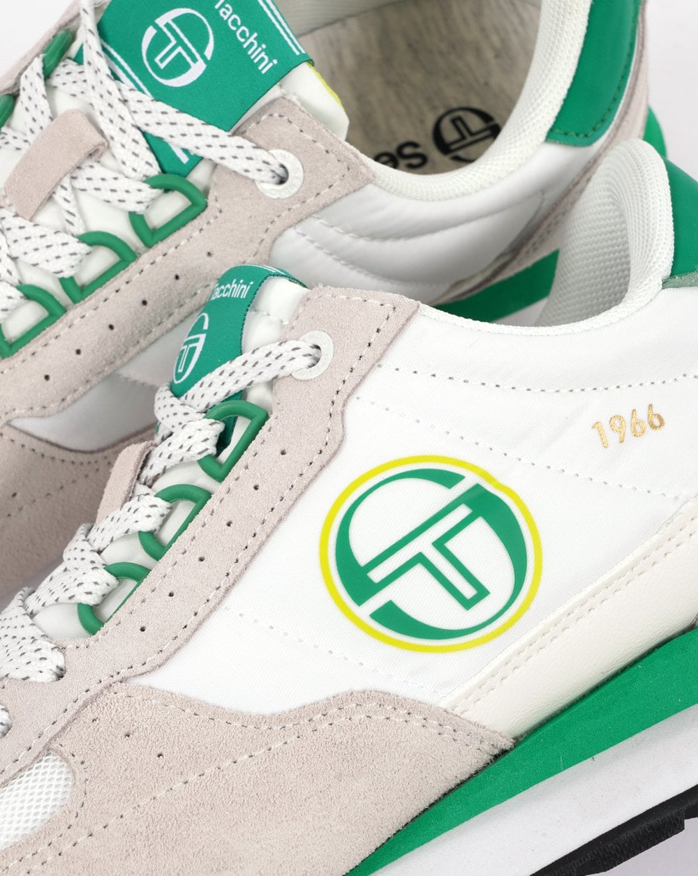 Sergio Tacchini Venezia Trainers White Green
