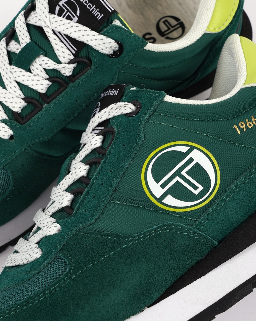 Sergio Tacchini Venezia Trainers Green/Black