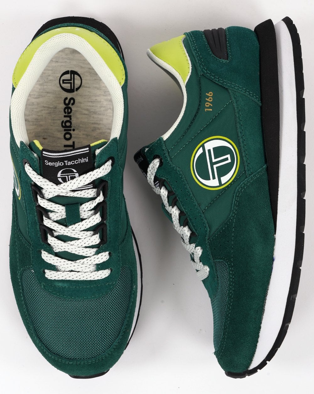 Sergio Tacchini Venezia Trainers Green/Black