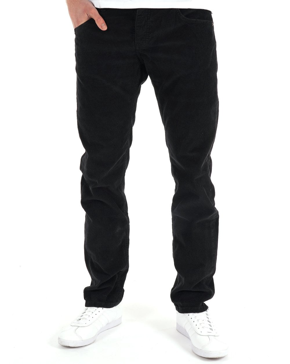 Lois Sierra Needle Cords Black