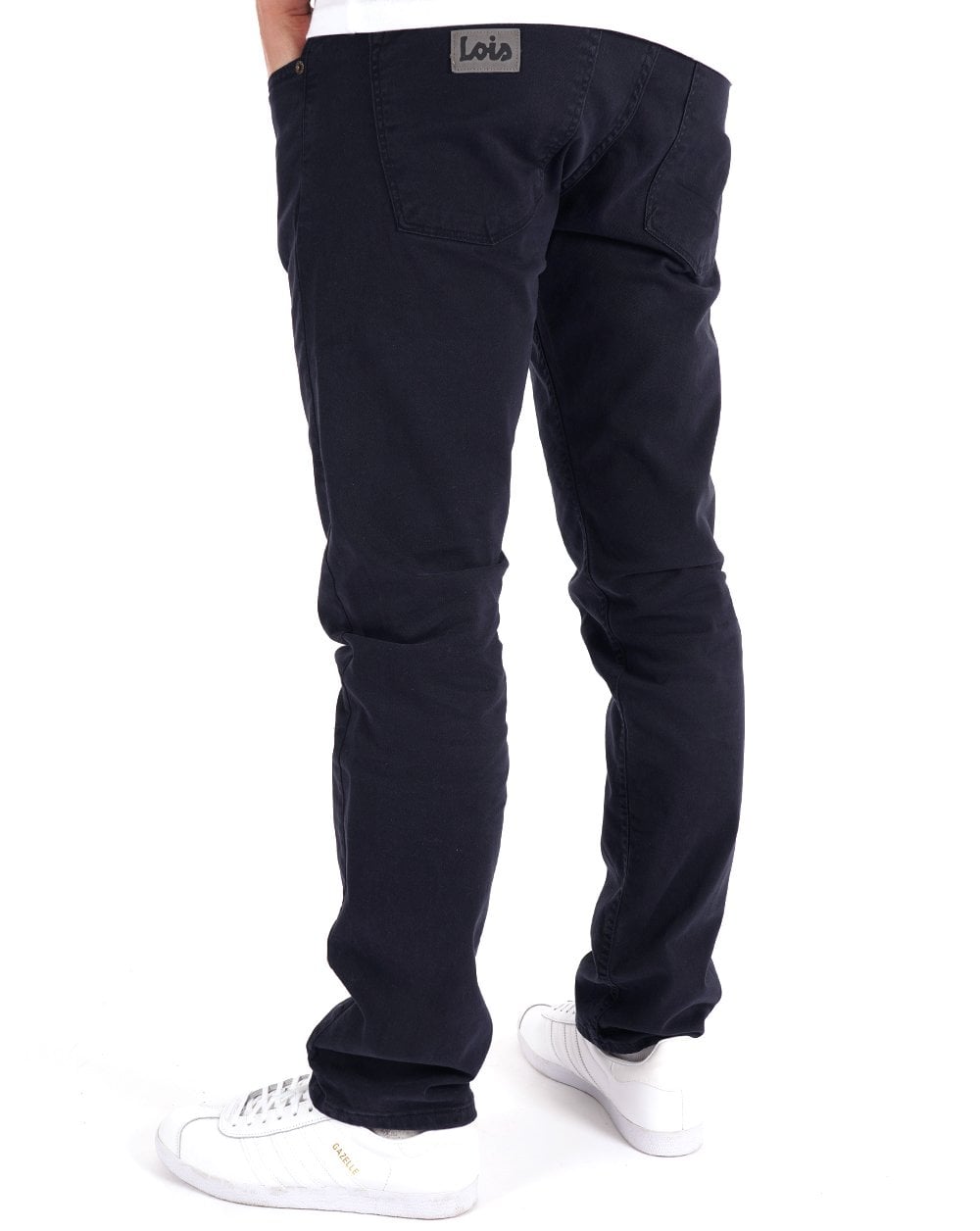 Lois Terrace Cotton 5 Pocket Jeans Navy