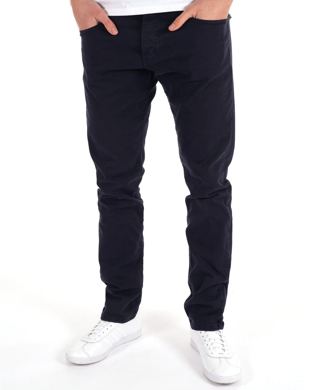 Lois Terrace Cotton 5 Pocket Jeans Navy