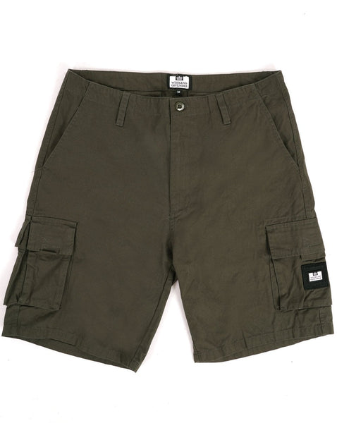 Weekend Offender Cargo Short Khaki Green