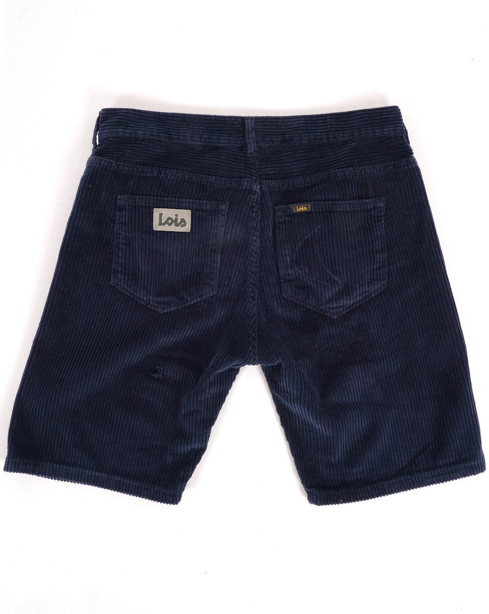 Lois Pepe Jumbo Cord Shorts Navy
