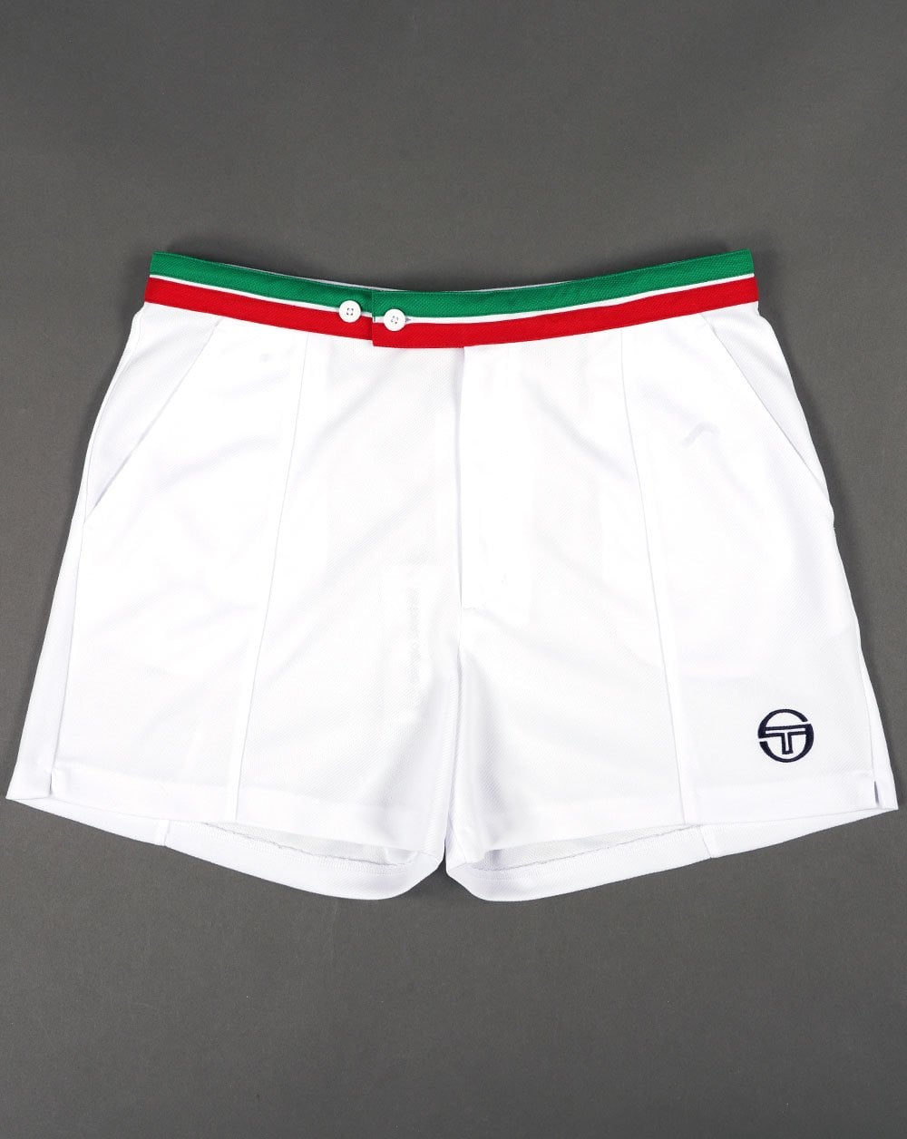 Sergio Tacchini Jimmy Tennis Shorts White
