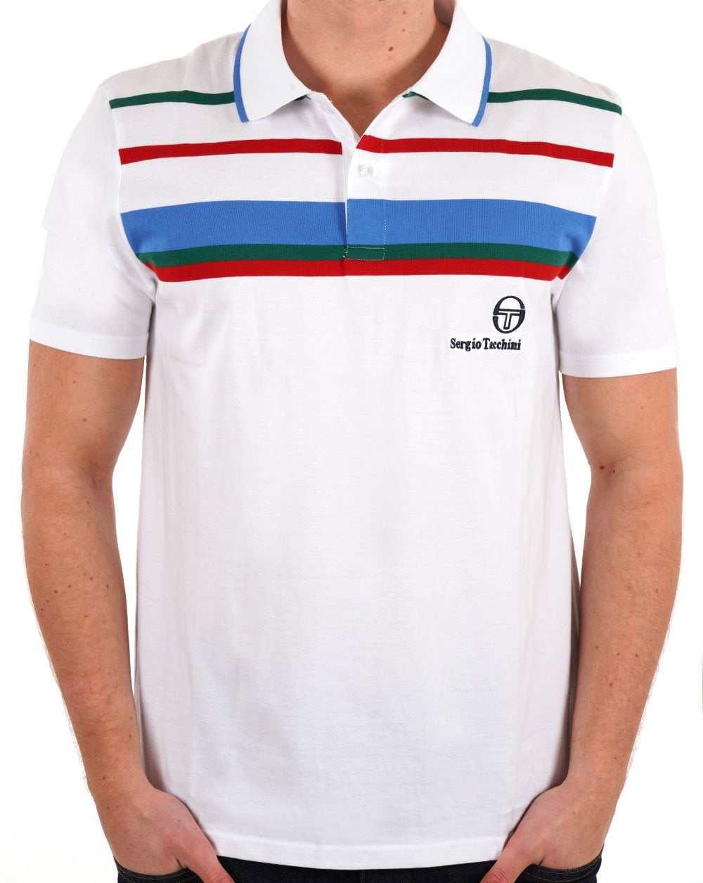 Sergio Tacchini Cash Polo Shirt White