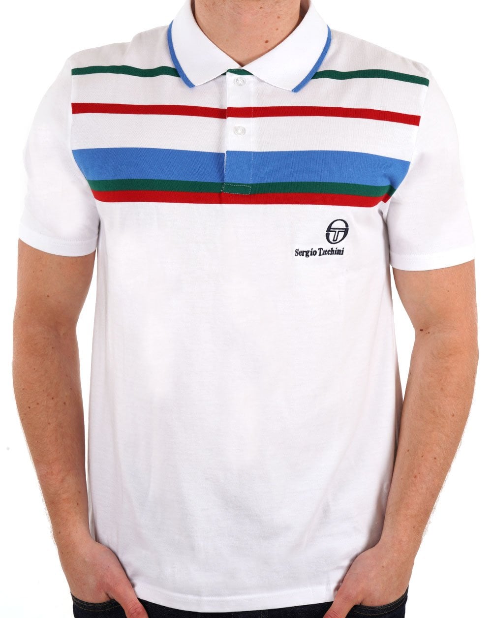 Sergio Tacchini Cash Polo Shirt White