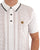 Gabicci Vintage Knitted Weave Polo White