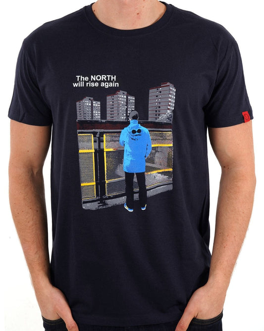 80s Casuals 80s Casuals North Will Rise T-shirt Navy