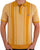 Gabicci Vintage Dante Knitted Polo Yellow