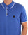 Gabicci Vintage Lineker Tipped Knitted Polo Thames