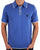 Gabicci Vintage Lineker Tipped Knitted Polo Thames