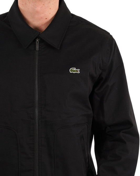 Lacoste Lacoste Cotton Jacket Black
