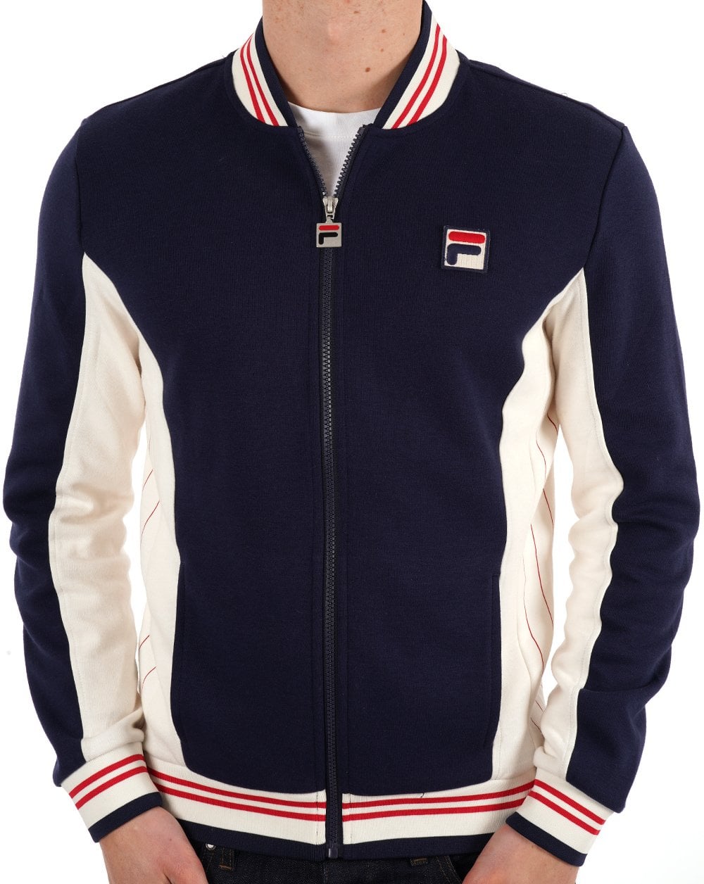Fila Vintage Settanta Track Top Exclusive Pro Badge Navy