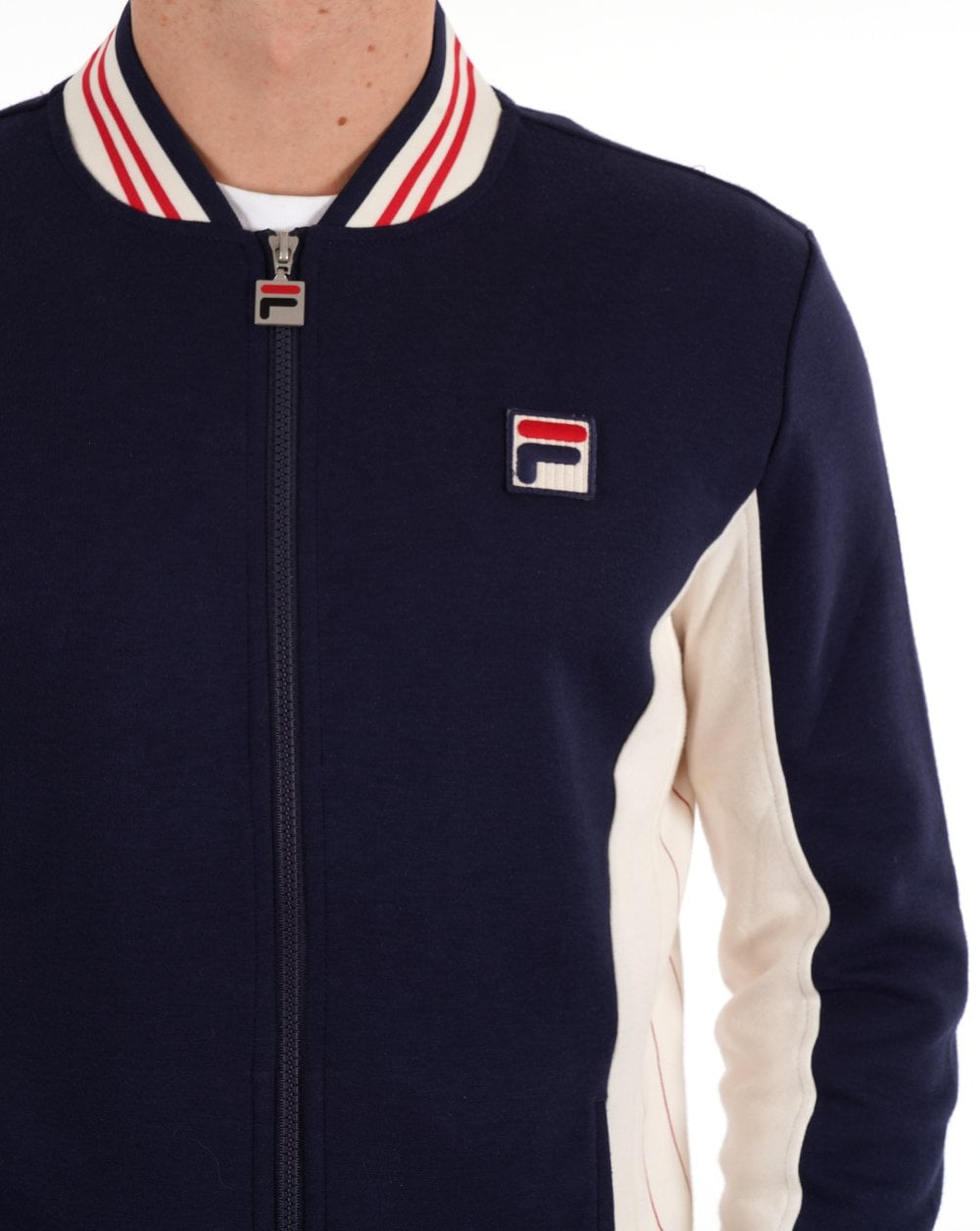 Fila Vintage Settanta Track Top Exclusive Pro Badge Navy