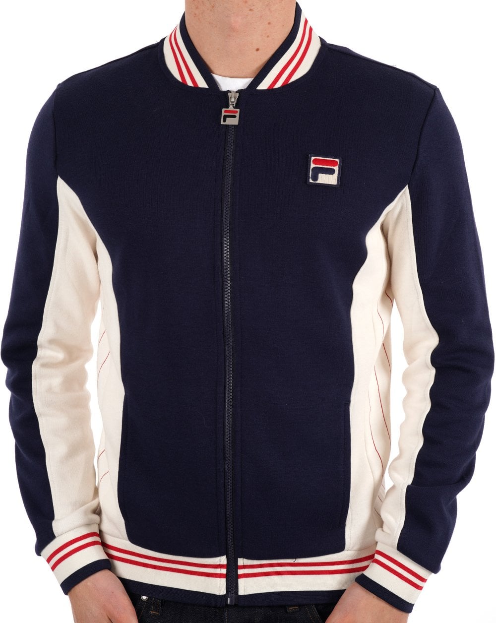 Fila Vintage Settanta Track Top Exclusive Pro Badge Navy