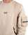 EA7 Natural Ventus7 Sweatshirt Stone