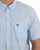 Lacoste Gingham SS Shirt Sky Blue/White
