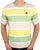 Fila Vintage Block Stripe Pastel T Shirt Multi