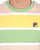 Fila Vintage Block Stripe Pastel T Shirt Multi