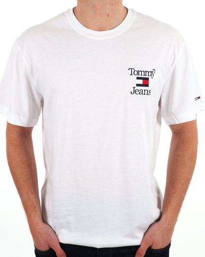 Tommy Jeans Chest Logo T-shirt White