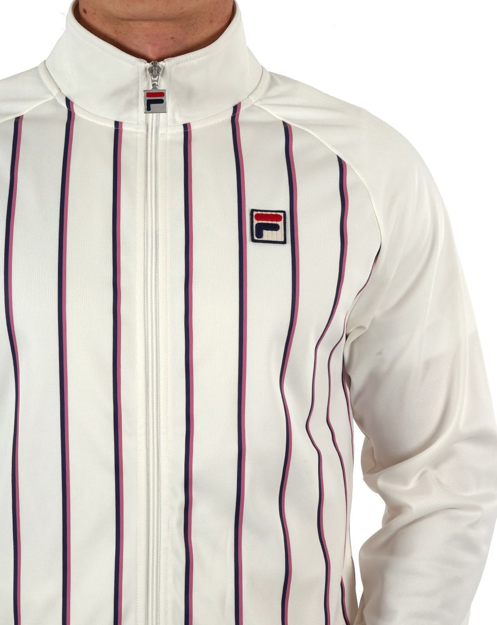 Fila Vintage Hudson Track Top Gardenia
