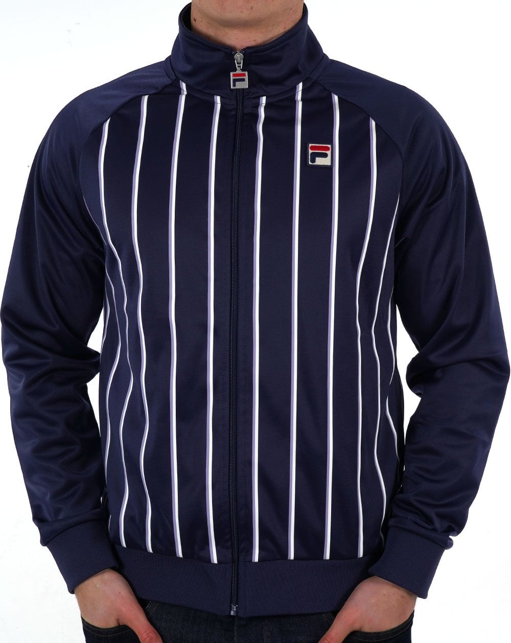 Fila Vintage Hudson Track Top Navy