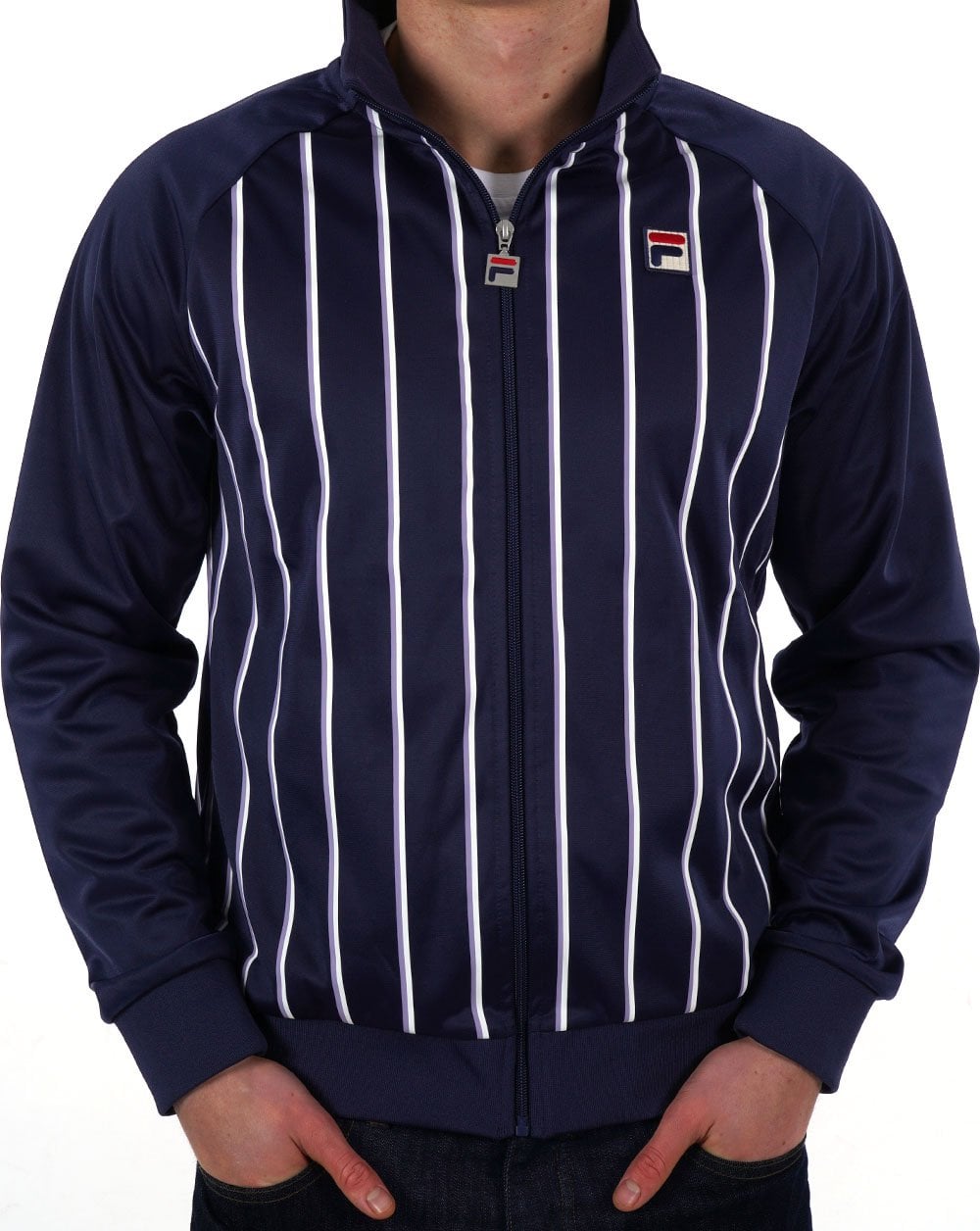 Fila Vintage Hudson Track Top Navy