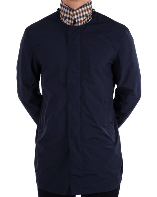 Aquascutum Aquascutum Packable Trench Coat Navy