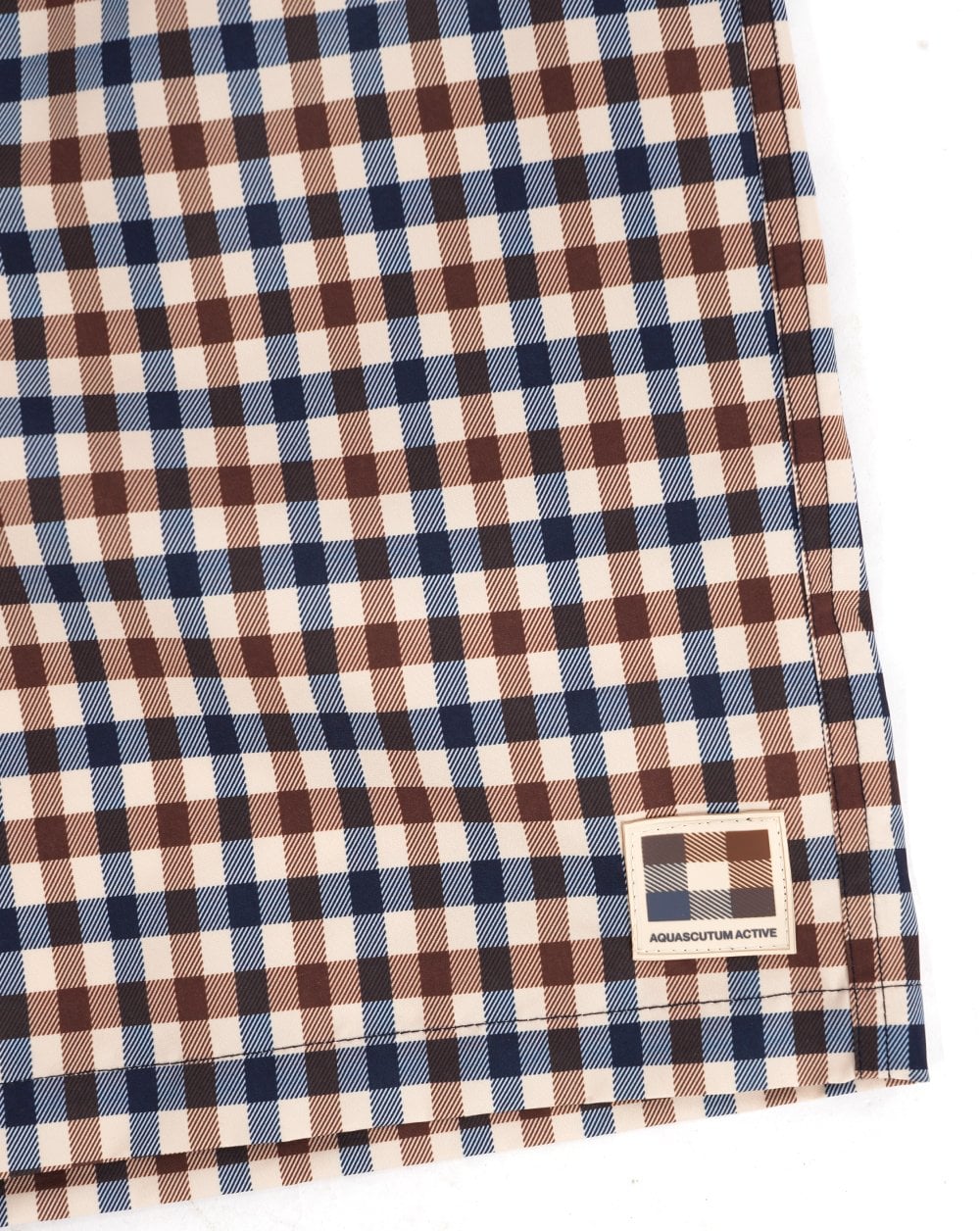 Aquascutum Hydro Clip Check Short Check